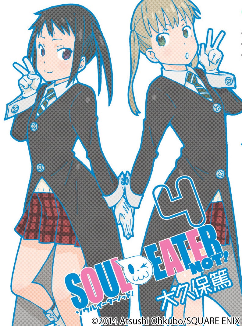 付録の「ソウルイーターノット！」着せ替えブックカバー。