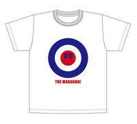 「きんどーちゃんTHE MAKARONI Tシャツ」（ホワイト）