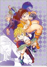 G賞のクリアファイル（全9種）のうちの1種。(c)鈴木央/講談社