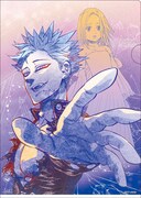 G賞のクリアファイル（全9種）のうちの1種。(c)鈴木央/講談社