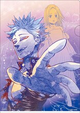 G賞のクリアファイル（全9種）のうちの1種。(c)鈴木央/講談社