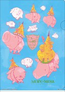 G賞のクリアファイル（全9種）のうちの1種。(c)鈴木央/講談社