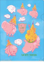 G賞のクリアファイル（全9種）のうちの1種。(c)鈴木央/講談社