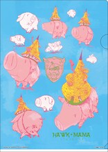 G賞のクリアファイル（全9種）のうちの1種。(c)鈴木央/講談社