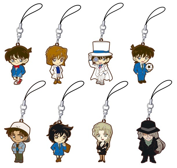 名探偵コナン ラバーストラップコレクション (c)青山剛昌／小学館・読売テレビ・TMS 1996