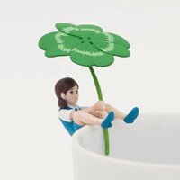 「クローバーのフチ子」(c)タナカカツキ/KITAN CLUB