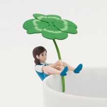 「クローバーのフチ子」(c)タナカカツキ/KITAN CLUB