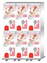 「スイパラのフチ子」カプセルトイのイメージ。(c)タナカカツキ/KITAN CLUB