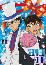 ラストラッキー賞「ポートレート付き音声入り特製DISC」TypeB（セブン‐イレブンver.）に付属するポートレート。 (c)青山剛昌／小学館・読売テレビ・TMS 1996 (c)青山剛昌／小学館