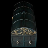 「TVアニメ ジョジョの奇妙な冒険 スターダストクルセイダース DIO棺桶型アクセサリーボックス 海底カラーver.」(c)荒木飛呂彦&LUCKY LAND COMMUNICATIONS/集英社・ジョジョの奇妙な冒険SC製作委員会