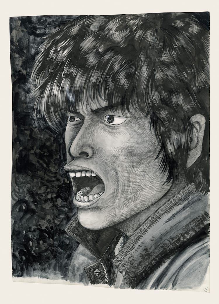 土田世紀の全原画展 編集王や俺節など1万8000枚を展示 コミックナタリー