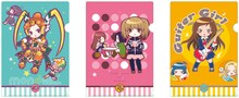 津々巳あやのオリジナルクリアファイル3種類。