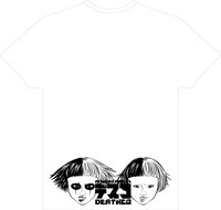 Tシャツのプリント例。