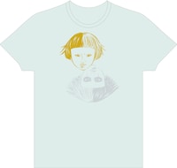Tシャツのプリント例。