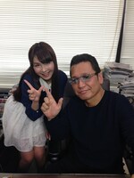 左からMCの美咲アヤカ、原哲夫。