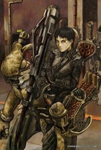 安倍吉俊のイラストを使用した前売り特典のポストカード。 ※画像はイメージ。