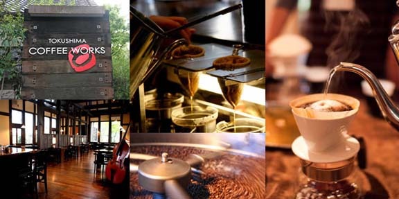 徳島県のカフェ・TOKUSHIMA COFFEE WORKSのイメージ。
