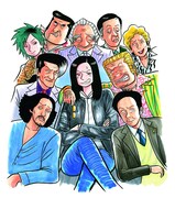 田島隆原作、東風孝広作画「極悪がんぼ」カット