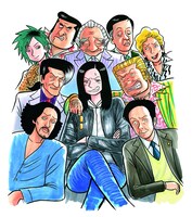 田島隆原作、東風孝広作画「極悪がんぼ」カット