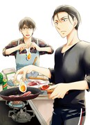 シングルファーザー2人の料理物語、＠バンチでスタート