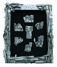 定期購読者へのプレゼントをすべて揃えたイメージ。(C)武論尊・原哲夫/NSP 1983,版権許諾証GB-104 (C)武論尊・原哲夫/NSP 1983 (C)東映アニメーション1987