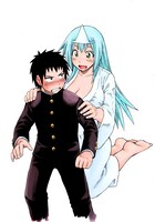 「うしろのぼたんさん」カット(c)萩尾ノブト/白泉社