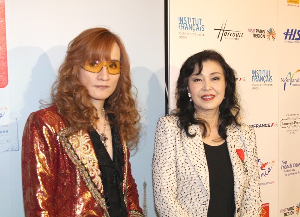 池田理代子と高見沢俊彦。