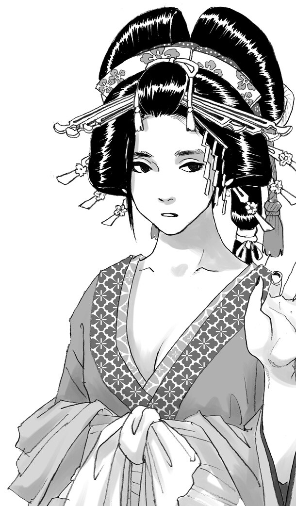 高浜寛がコミック乱で新連載、長崎の港町で生きる遊女描く