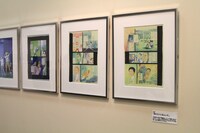 「宇宙兄弟」冒頭の原画。