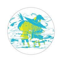 「世界の終わりの魔法使い」バッジ