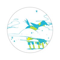 「世界の終わりの魔法使い」バッジ