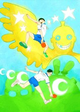 アニメ「ピンポン」キービジュアル (c)松本大洋・小学館／アニメ「ピンポン」製作委員会