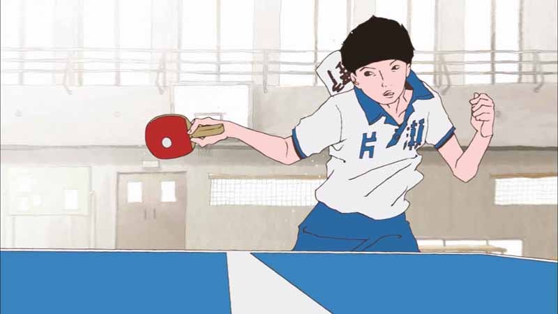 アニメ「ピンポン」場面カット (c)松本大洋・小学館／アニメ「ピンポン」製作委員会