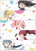 J賞「クリアファイル＆ステッカー」（セット4）(c)Magica Quartet／Aniplex・Madoka Movie Project (c)Magica Quartet／Aniplex・Madoka Movie Project Rebellion