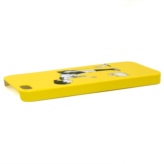 「パンツちゃん（黄）」のiPhone5/5Sケース。