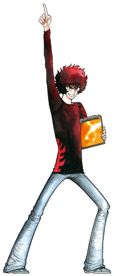 「アオイホノオ」カット。原作/島本和彦「アオイホノオ」（小学館「ゲッサン」連載中） (c)島本和彦・小学館/「アオイホノオ」製作委員会