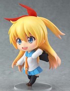 通学かばんを手にした「ねんどろいど 桐崎千棘」。(c)古味直志／集英社・アニプレックス・シャフト・MBS