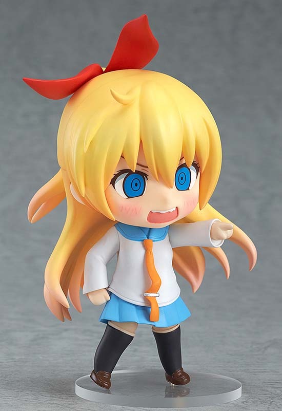 「慌て顔」を装着した「ねんどろいど 桐崎千棘」。(c)古味直志／集英社・アニプレックス・シャフト・MBS