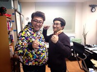 写真左から福田雄一、島本和彦。