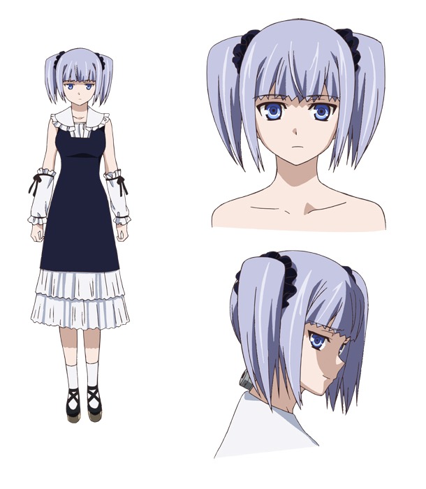斗光奈波の設定画。(c)岡本倫／集英社・「極黒のブリュンヒルデ」製作委員会