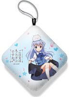 「『ご注文はうさぎですか？』ぷにぷにうで枕」チノ柄。(c)Koi・芳文社/ご注文は製作委員会ですか?