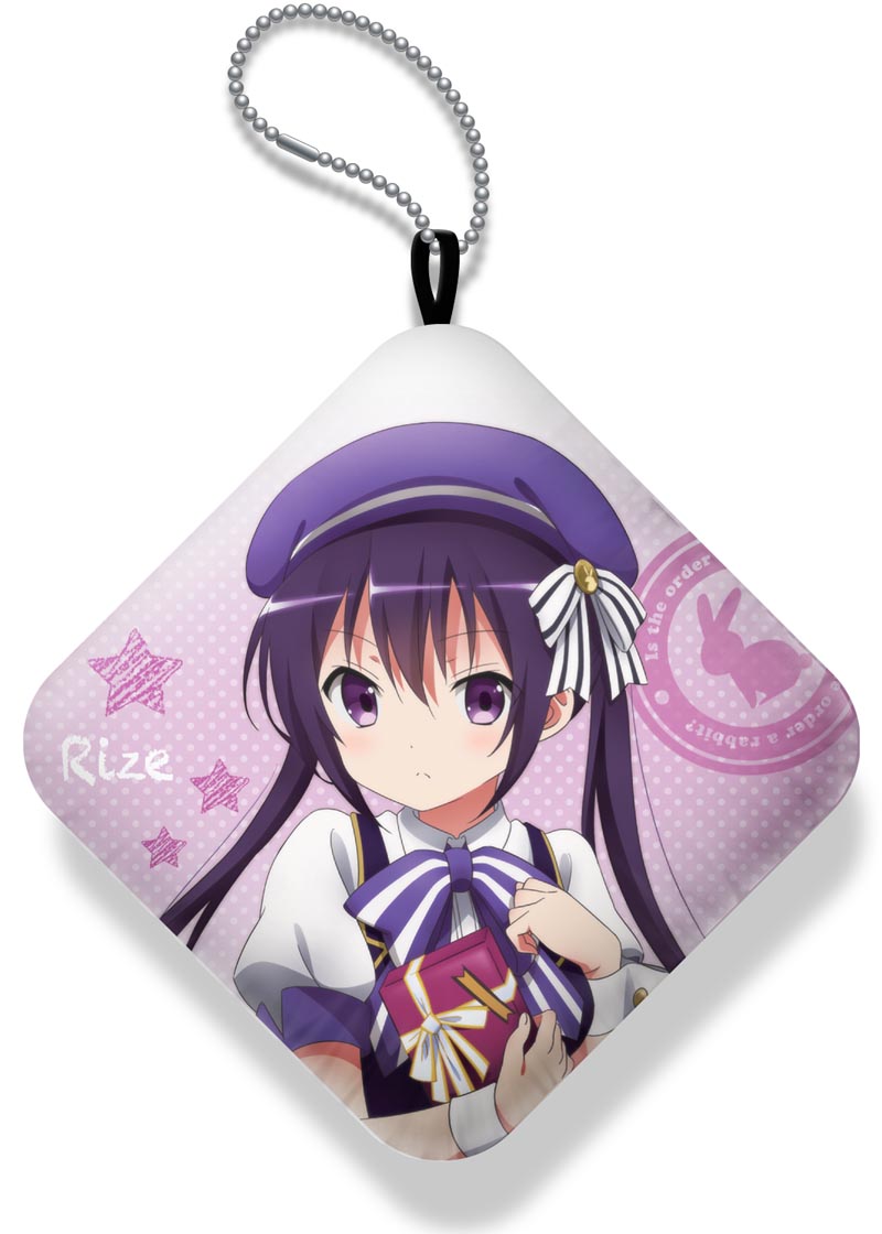 「『ご注文はうさぎですか？』ぷにぷにうで枕」リゼ柄。(c)Koi・芳文社/ご注文は製作委員会ですか?