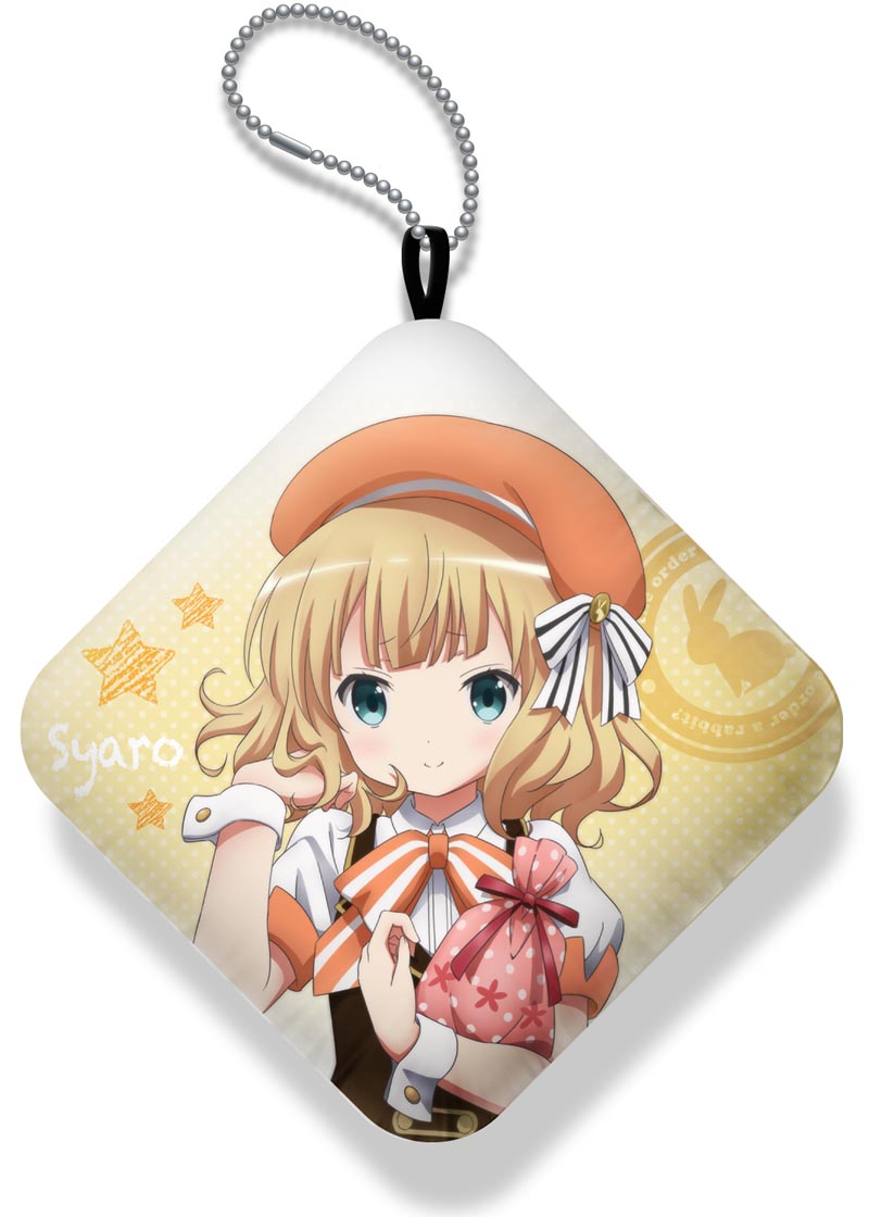 「『ご注文はうさぎですか？』ぷにぷにうで枕」シャロ柄。(c)Koi・芳文社/ご注文は製作委員会ですか?