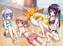 「『ご注文はうさぎですか？』もふもふひざ掛け」(c)Koi・芳文社/ご注文は製作委員会ですか?