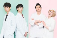 （左から）入江直樹役の古川雄輝、船津誠一役の竹内寿、池沢金之助役の山田裕貴、クリスティーヌ・ロビンス役の中井ノエミ。(c)多田かおる/ミナトプロ・エムズ (c)「イタズラなＫｉｓｓ２～Love in TOKYO」製作委員会