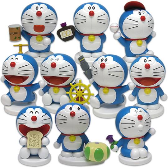 ドラえもん100体フィギュア、1/10スケールであなたの家に - コミック 