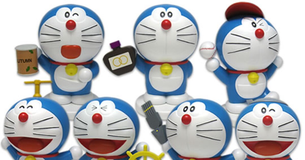 ドラえもん100体フィギュア、1/10スケールであなたの家に - コミック 