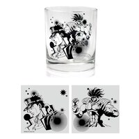 ジョジョの奇妙な冒険 グラス「承太郎＆スタープラチナ」(c)荒木飛呂彦＆LUCKY LAND COMMUNICATIONS/集英社・ジョジョの奇妙な冒険SC製作委員会