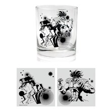 ジョジョの奇妙な冒険 グラス「承太郎＆スタープラチナ」(c)荒木飛呂彦＆LUCKY LAND COMMUNICATIONS/集英社・ジョジョの奇妙な冒険SC製作委員会
