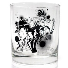 ジョジョの奇妙な冒険 グラス「承太郎＆スタープラチナ」(c)荒木飛呂彦＆LUCKY LAND COMMUNICATIONS/集英社・ジョジョの奇妙な冒険SC製作委員会